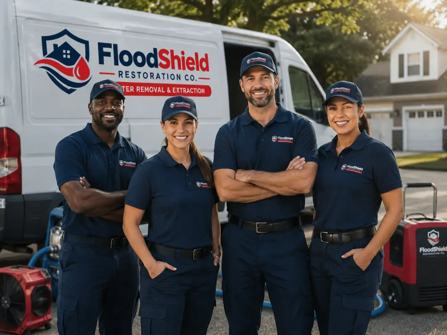 Flood Damage Restoration company in Baker, LA